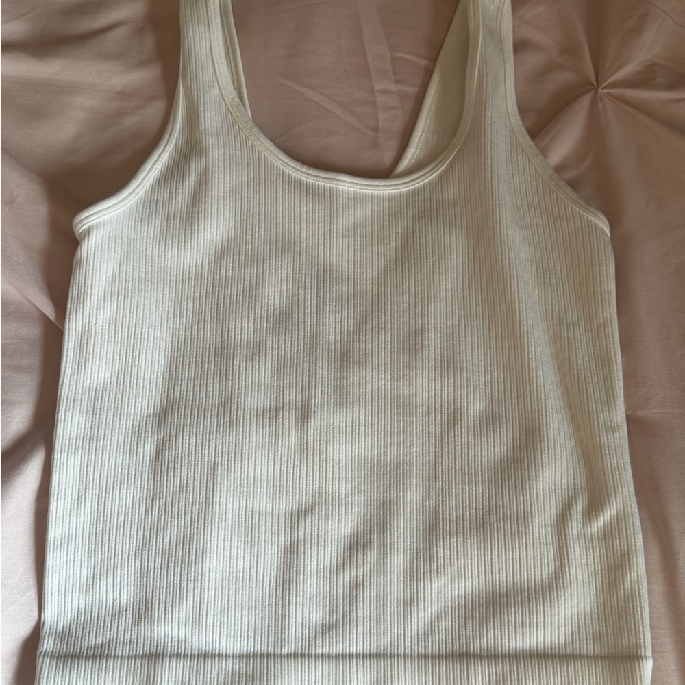 a new day Ribbed Scoop Neck Tank Top